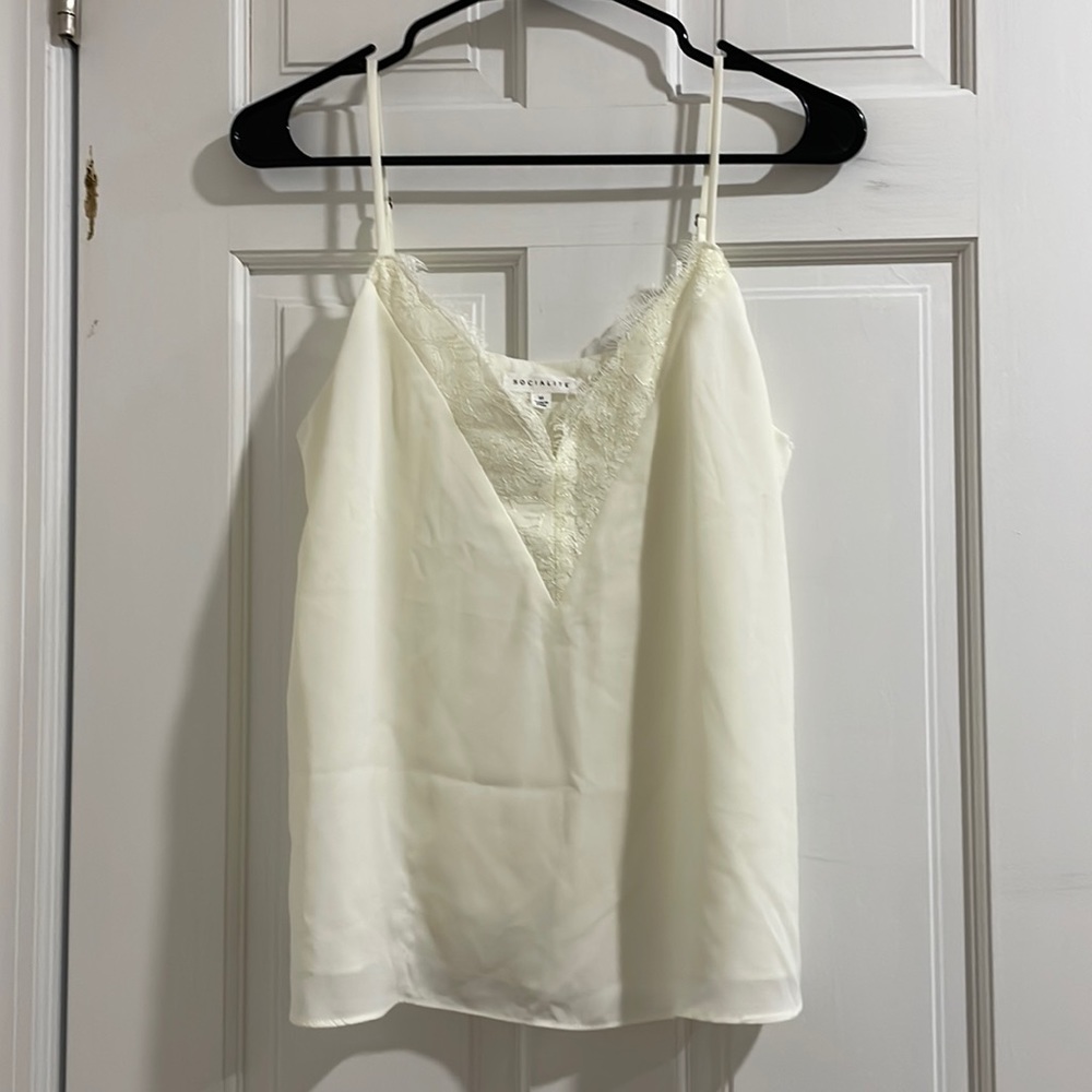 Socialite Lace Trim Cami